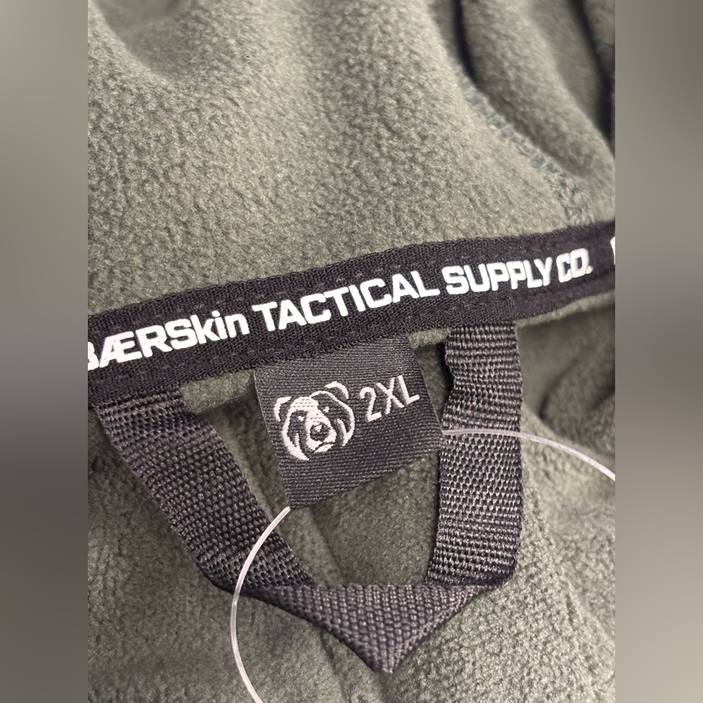 Baerskin Tactical Hoodie, Dark Green - 2XL - Picture 8 of 10